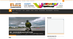 Desktop Screenshot of guiadapesca.com.br